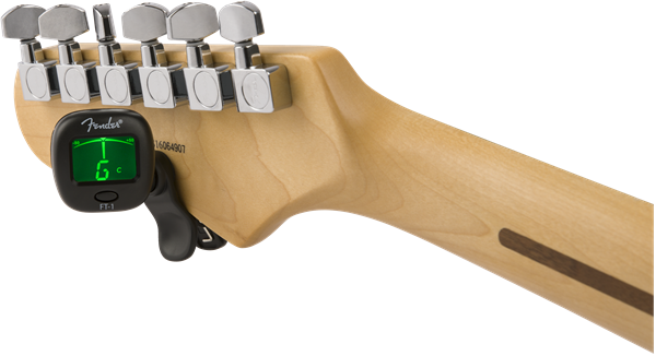 Fender FT-1 Pro Clip-On Tuner, Black