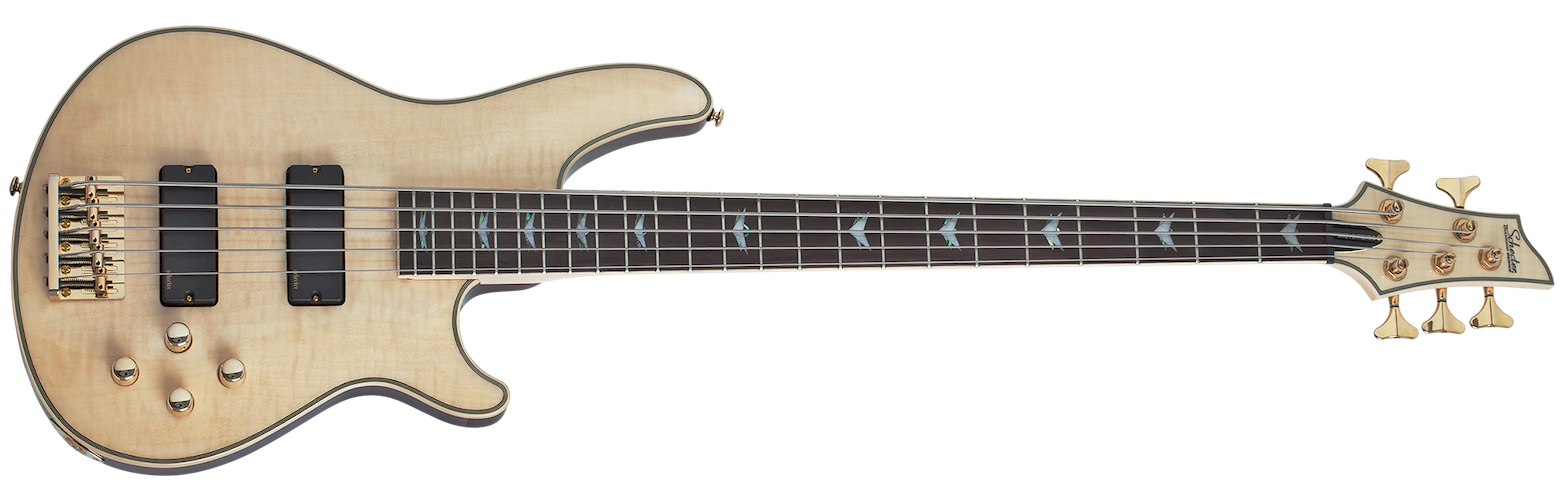 Schecter 2051 Omen Extreme 5-String Bass Guitar - Gloss Natural