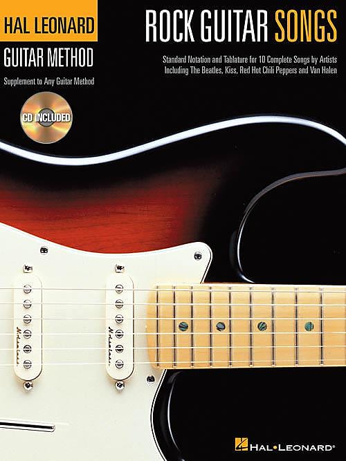 Hal Leonard Rock Guitar Songs Guitar Method