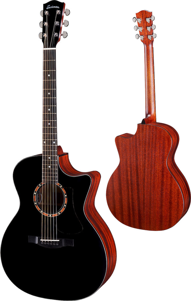 Eastman AC122-2CE-BK Acoustic Guitar - Black