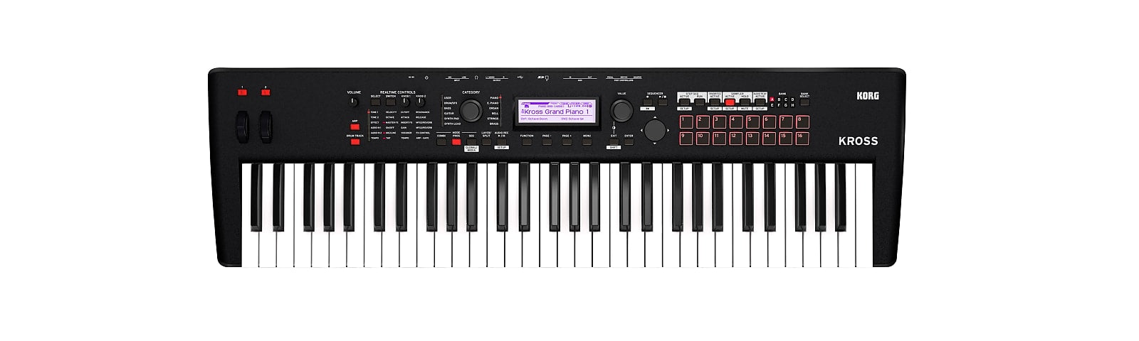 Korg 2nd Generation Kross Performance Synth/Workstation - Matte Black