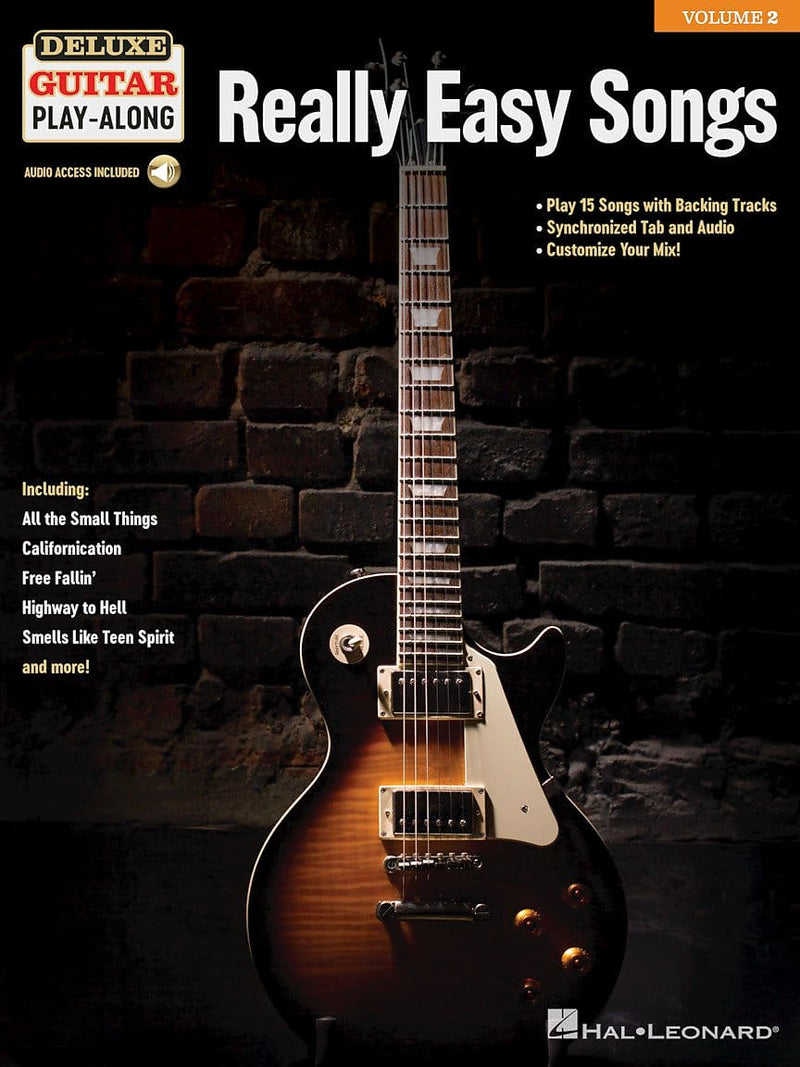 Really Easy Songs Deluxe Guitar Play-Along Volume 2