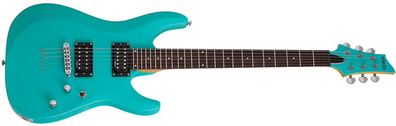 Schecter C-6 Deluxe - Satin Aqua