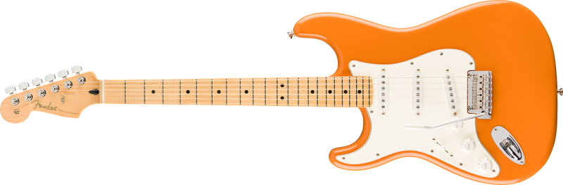 Fender Player Stratocaster Lefty, Maple Fingerboard, Capri Orange