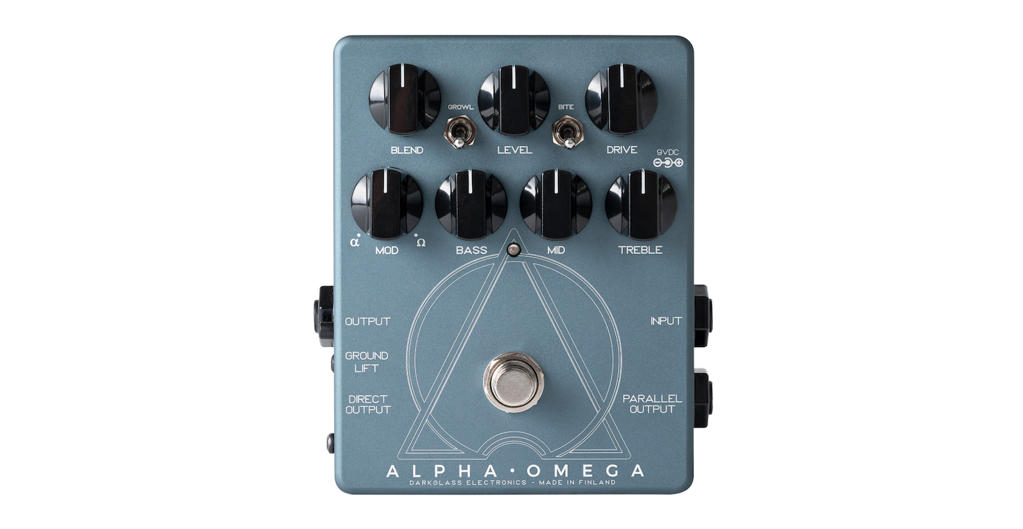 Darkglass Alpha Omega Preamp/Overdrive Pedal