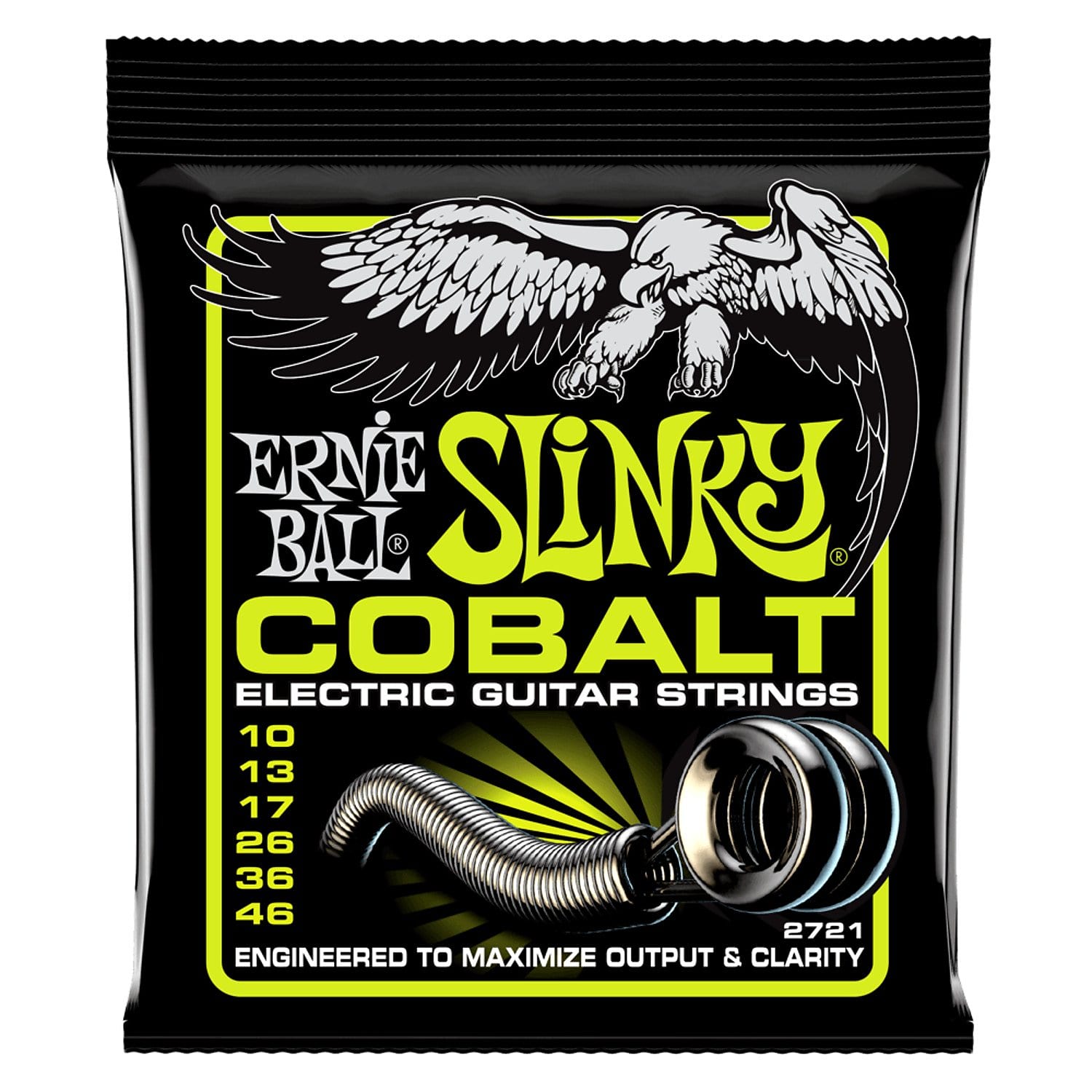 Ernie Ball 2721 Regular Slinky Cobalt Electric Guitar Strings