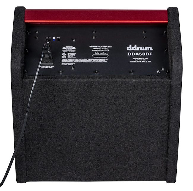 ddrum 50w Electronic Percussion Amplifier with Bluetooth