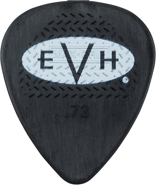 EVH Signature Picks, Black/White, .73 mm, 6 Count