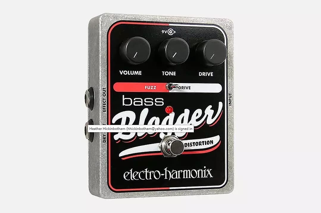 Electro-Harmonix Bass Blogger Distortion/Overdrive