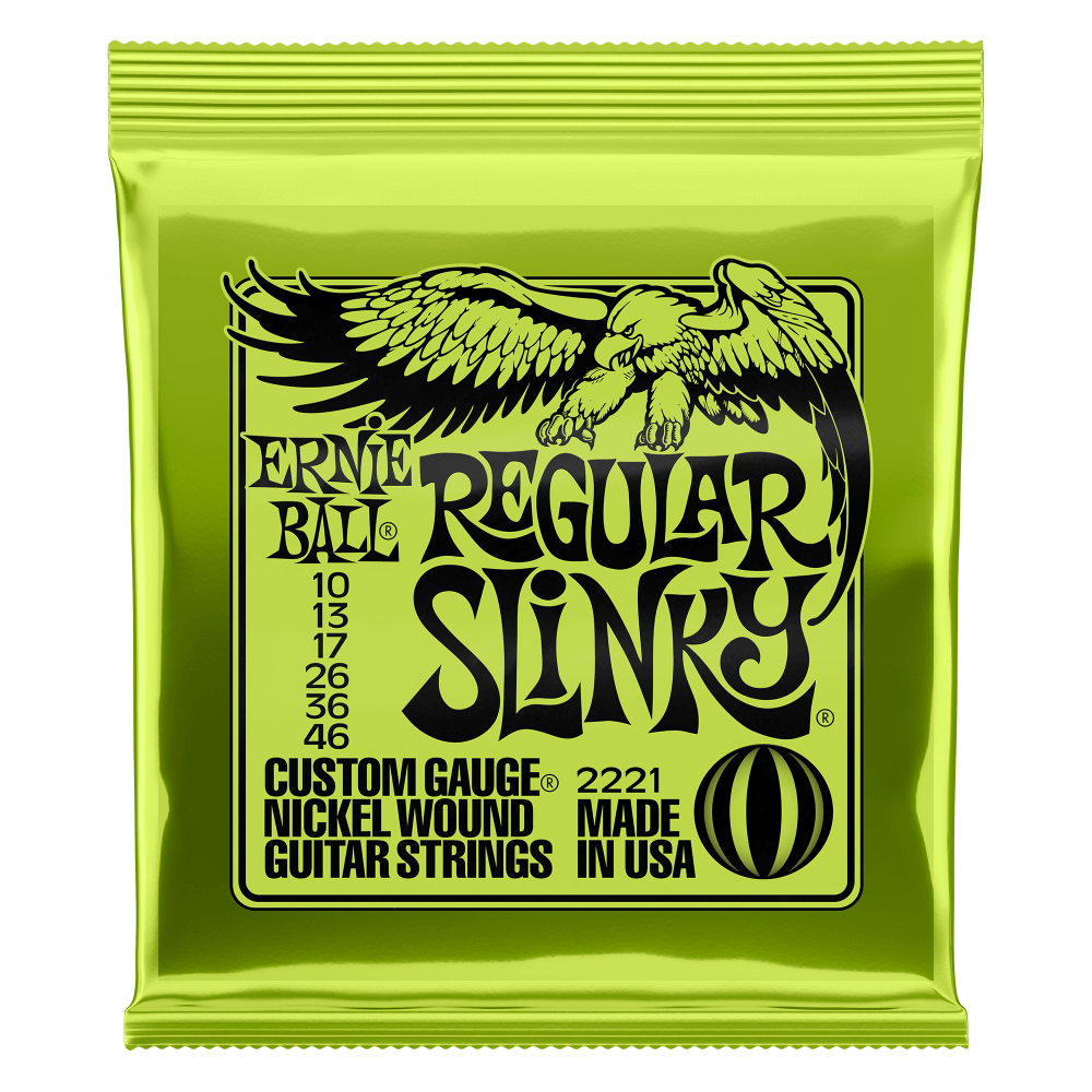 Ernie Ball 2221 Regular Slinky Nickel Wound Electric Guitar Strings