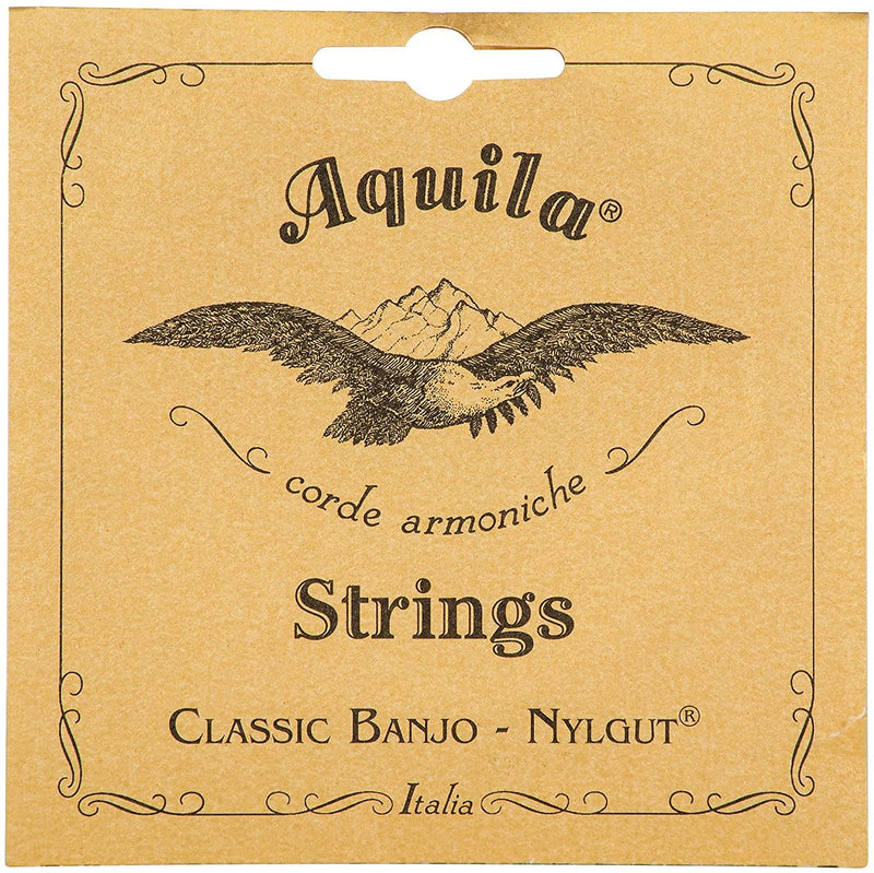 Aquila Light Tension Timeless Banjo Set - Nylgut DGDG, Red B
