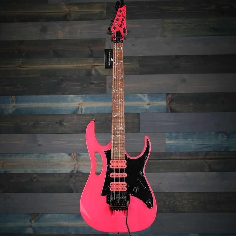Ibanez JEMJRSPPK  Steve Vai Signature Electric Guitar - Pink