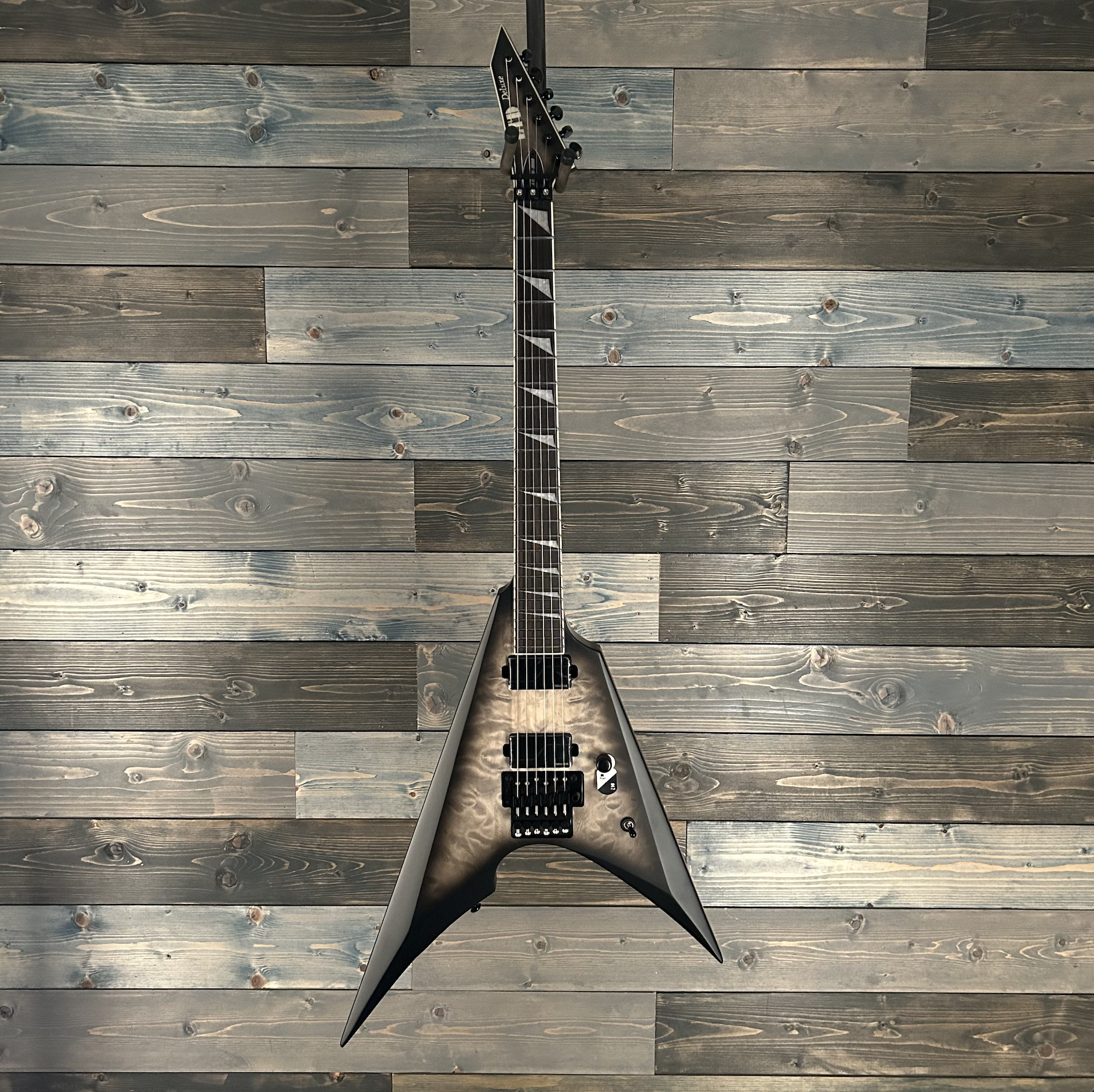 ESP LTD ARROW-1000 Electric Guitar - Charcoal Burst Satin