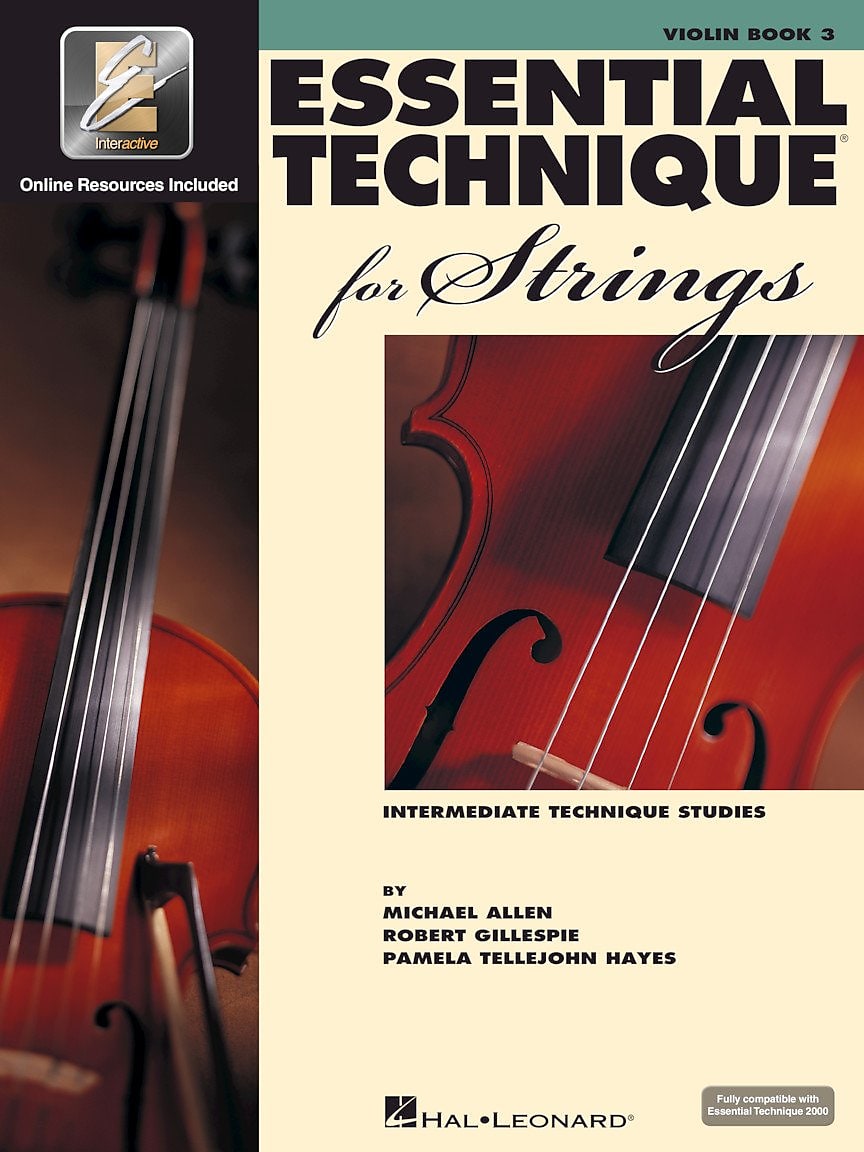 Hal Leonard Essential Technique for Strings with EEi Violin Book 3