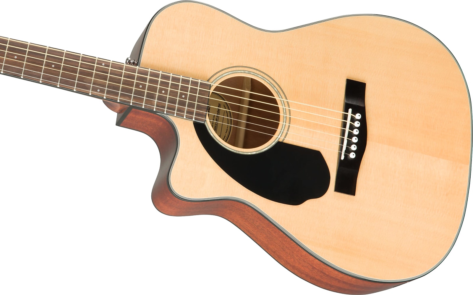 Fender CC-60SCE Concert Left Handed, Walnut Fingerboard, Natural