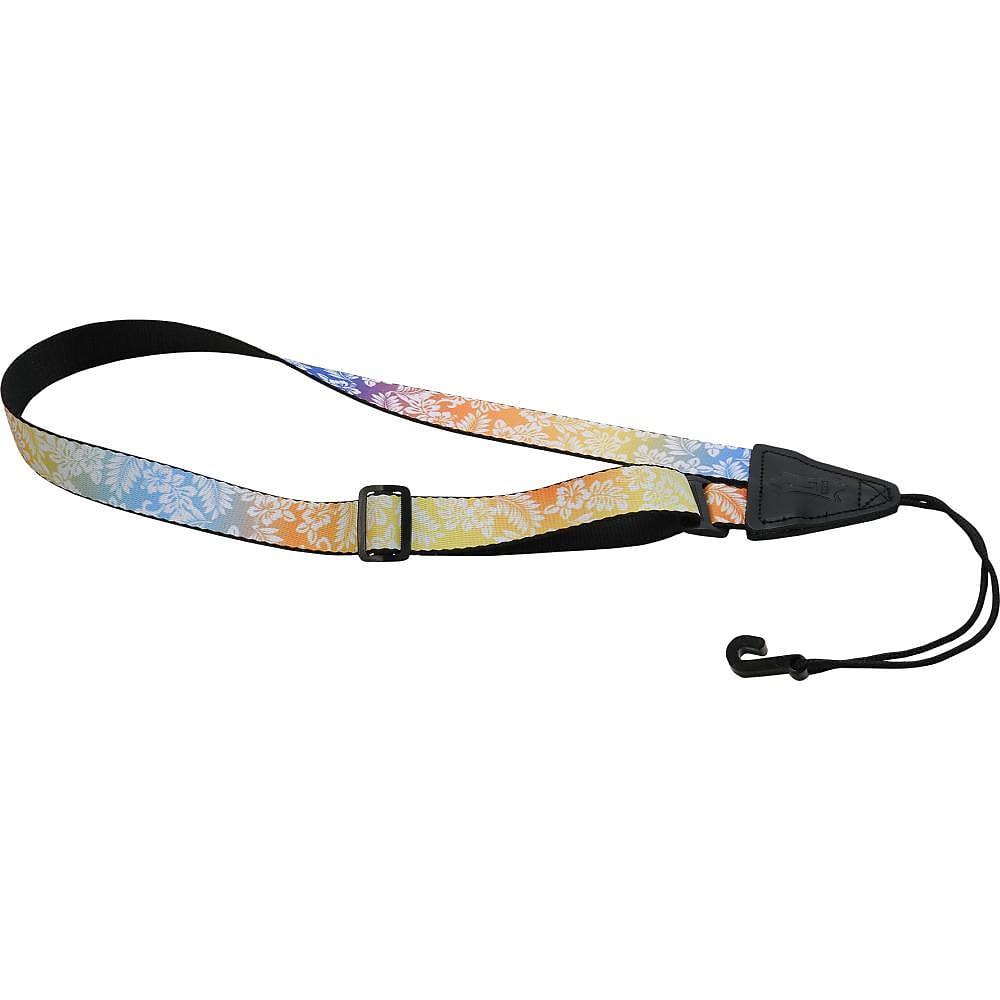Levy's 1in Wide Polyester Classical/Ukulele Strap Hawaiian Design