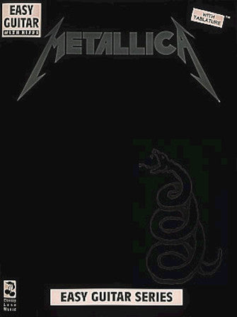 Hal Leonard Easy Guitar Metallica (Black)