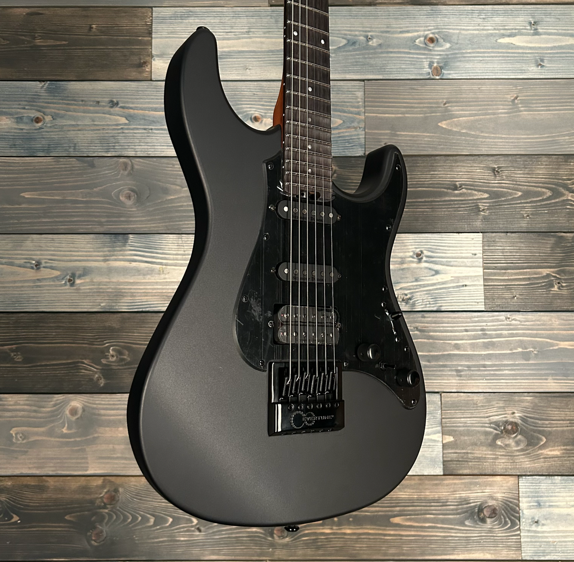 ESP LTD SN-1000 Evertune Electric Guitar - Charcoal Metallic Satin