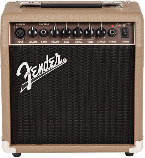 Fender Acoustasonic 15 120V Acoustic Amplifier
