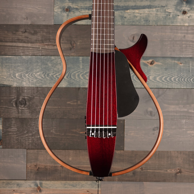 Yamaha SLG200N Crimson Red Burst Silent Guitar