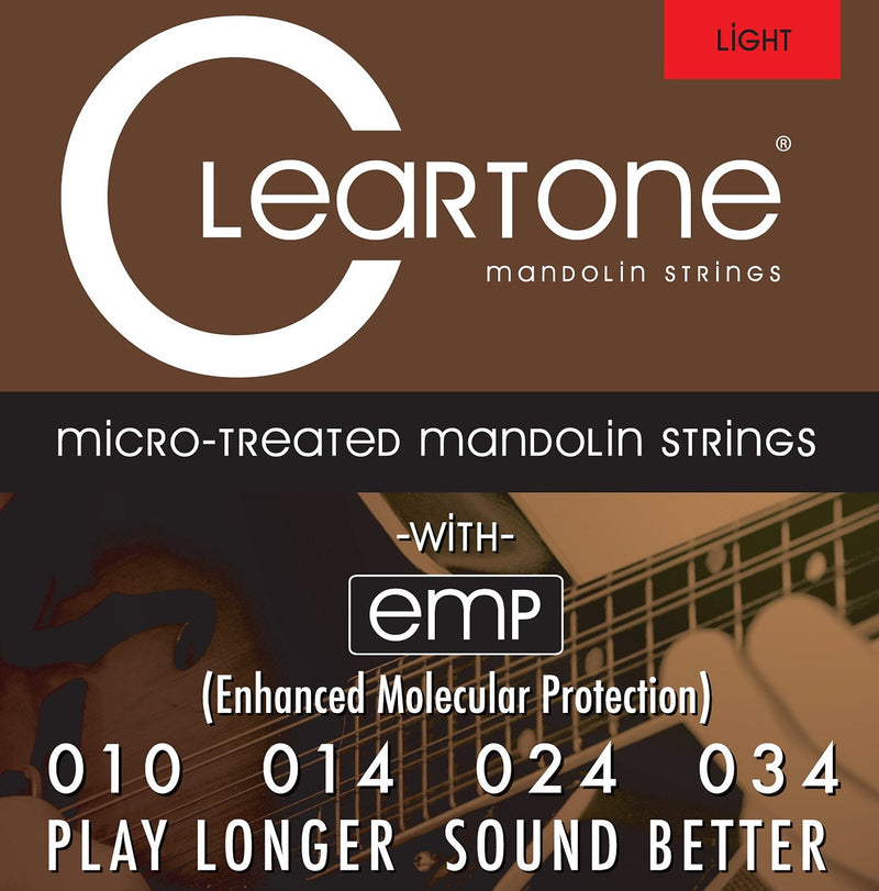 Cleartone Strings 7510 Mandolin Phosphor Bronze, Light