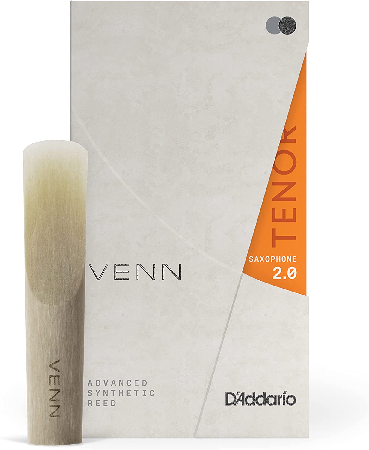 D'Addario VENN Tenor Saxophone 2.0 Synthetic Reed