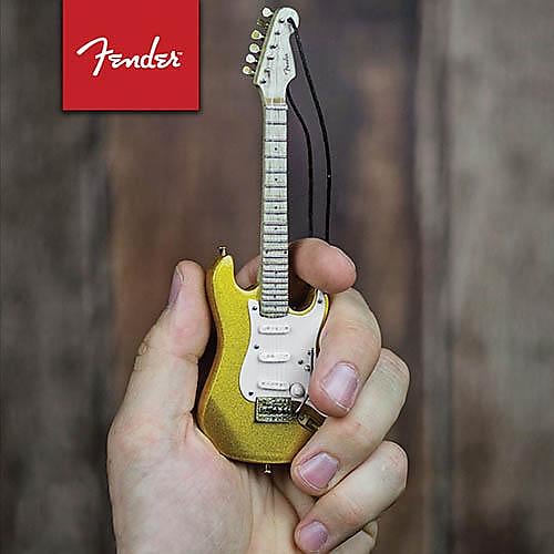 Axe Heaven Fender Gold '50s Strat - 6in Holiday Ornament