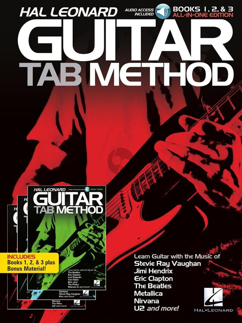 Hal Leonard Guitar Tab Method: Books 1, 2 & 3 All-in-One Edition