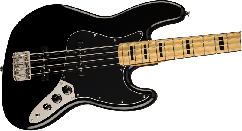 Fender Squier Classic Vibe '70s Jazz Bass, Maple Fingerboard, Black