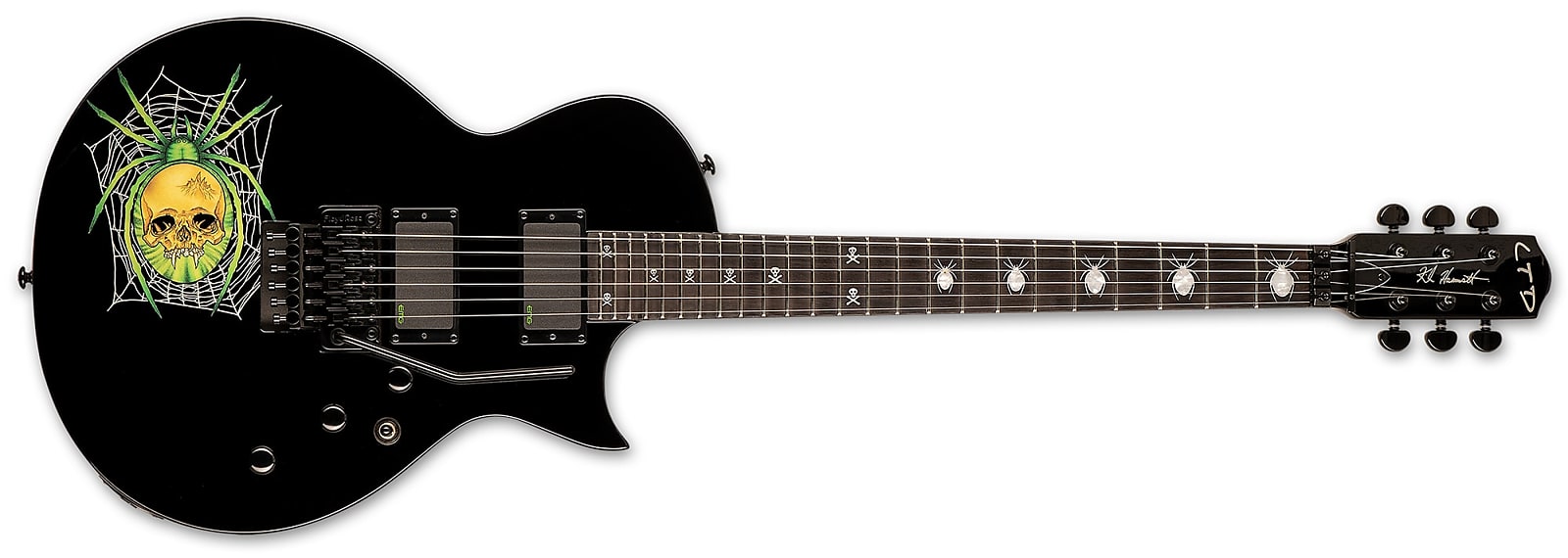 ESP LTD 30th Anniversary KH-3 Spider - Black w/Graphic