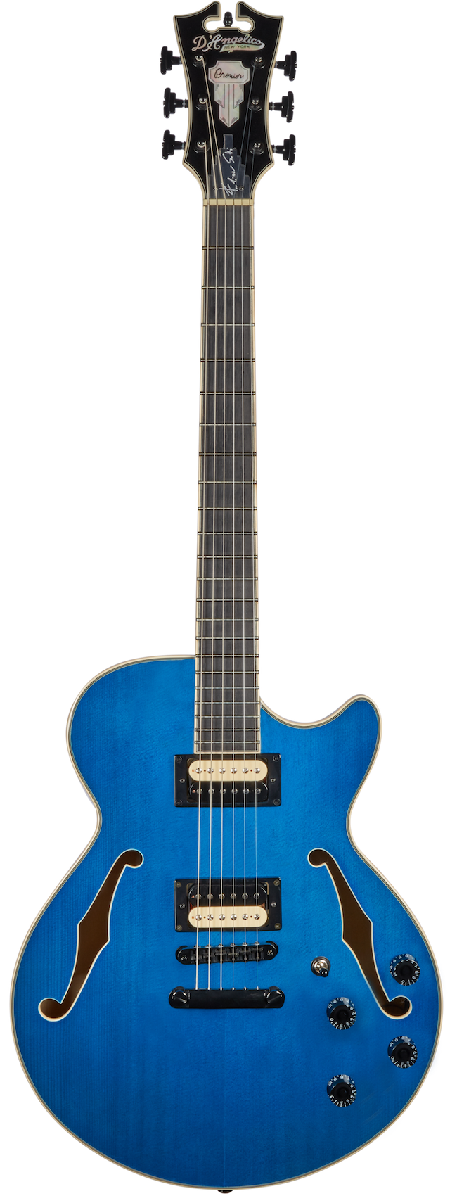 D'Angelico Premier Fabrizio Sotti SS Electric - Fabrizio Blue