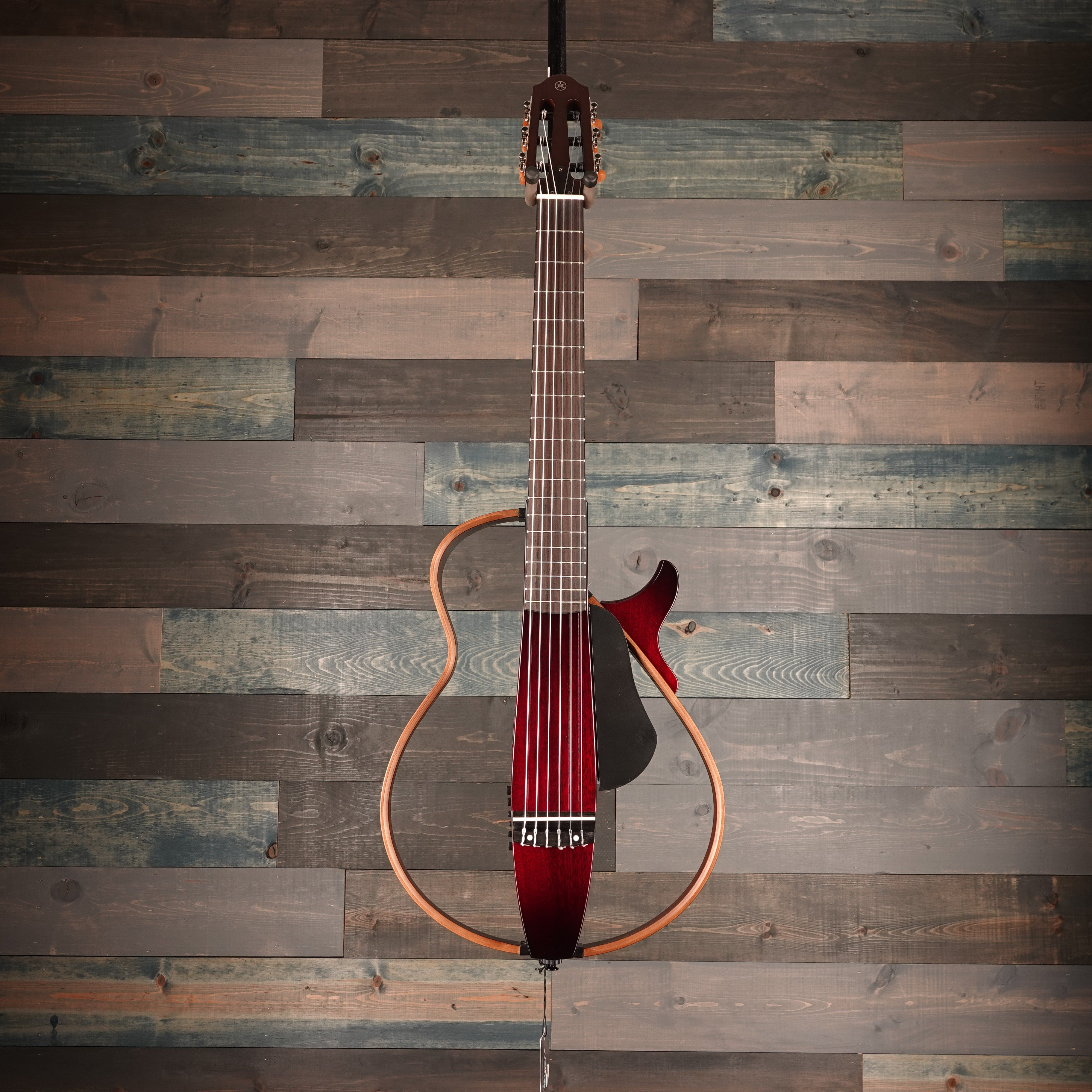 Yamaha SLG200N Crimson Red Burst Silent Guitar