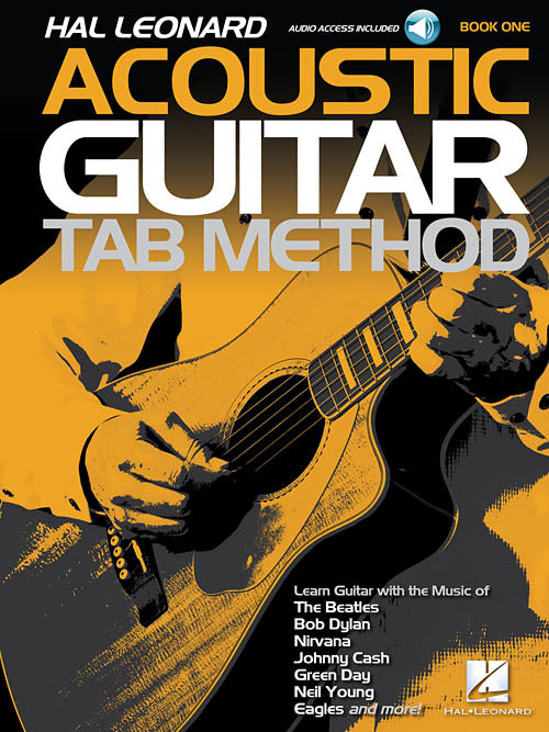 Hal Leonard Acoustic Guitar Tab Method - Book 1 Book w/Online Audio