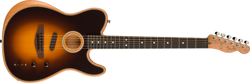 Fender Acoustasonic Player Telecaster Rosewood Fingerboard, Shadow Burst