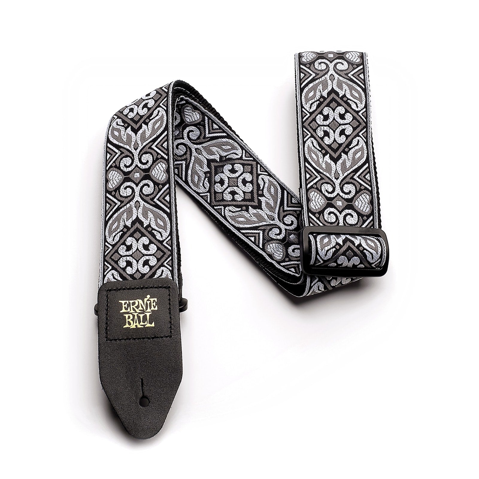 Ernie Ball P04166 Tribal Silver Jacquard Strap