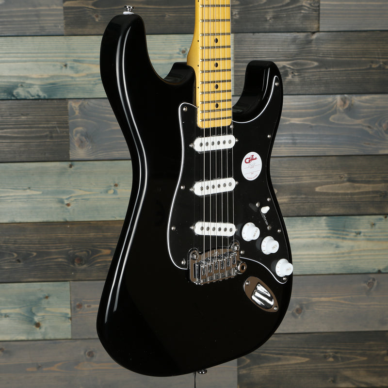 G&L Tribute Legacy Series Electric Guitar - Black Satin Frost