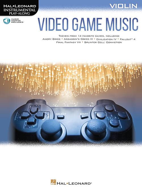 Video Game Music for Violin Instrumental Play-Along Series