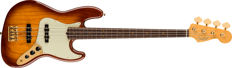 Fender 75th Anniversary Commemorative Jazz Bass, 2-Color Bourbon Burst