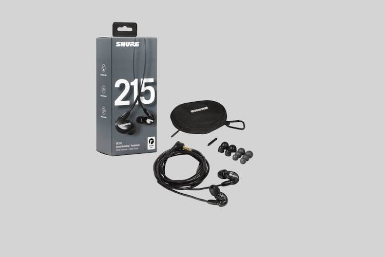 Shure SE215-K Professional Sound Isolating Earphones Black